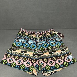 Uzzi Men's Swordfish Swim Trunks XXL Aqua Above Knee Tear-Resistant NWT